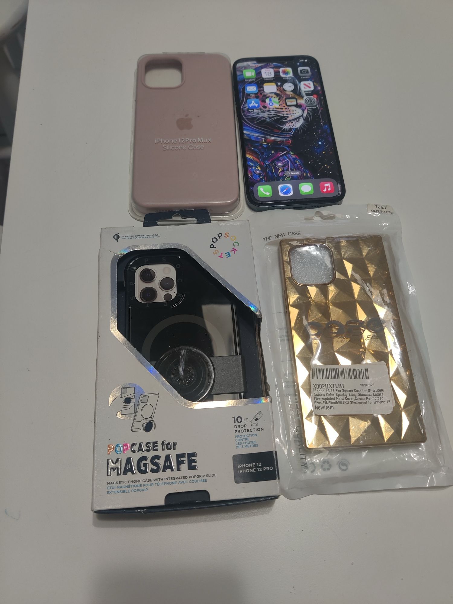 iPhone 12 Pro max T-mobile  LYCA Simple Metro BUNDLE 