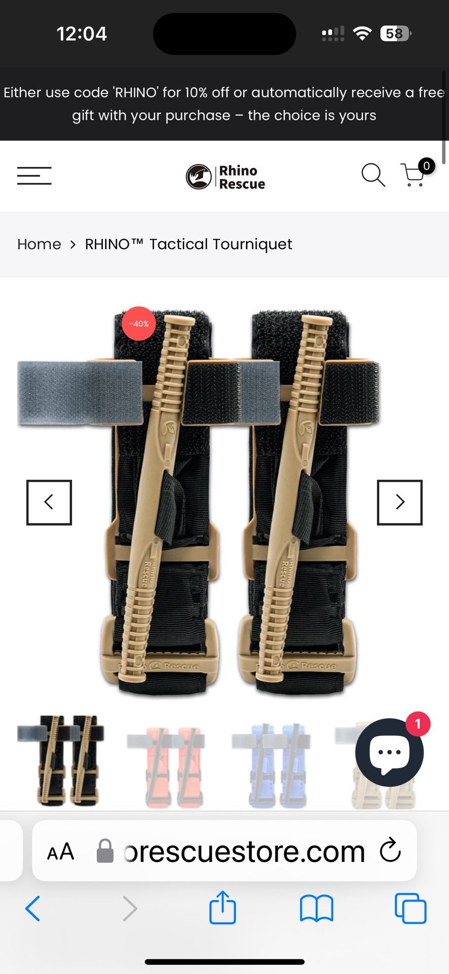 Rhino Rescue Tactical Tourniquets