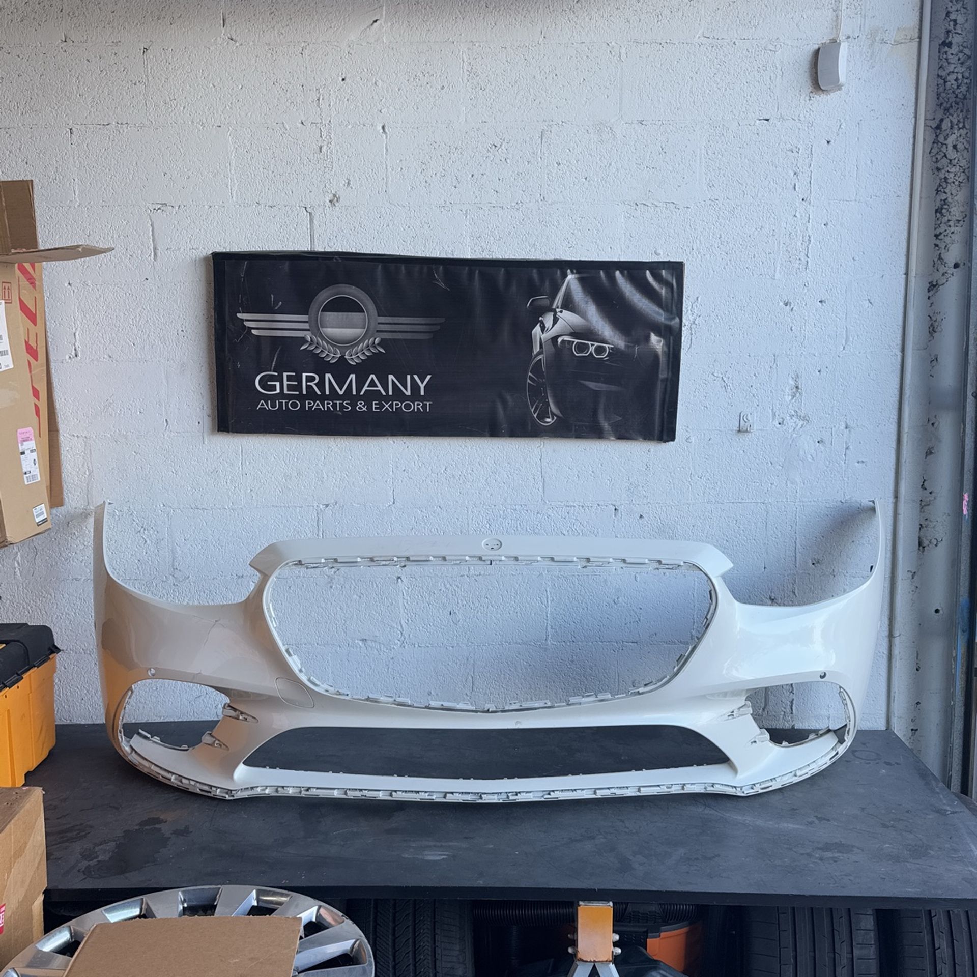 Mercedes Benz W 223 580S Front Bumper Cover 2022-25 Oem