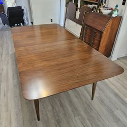 Vintage Mid Century Modern Dining Table 