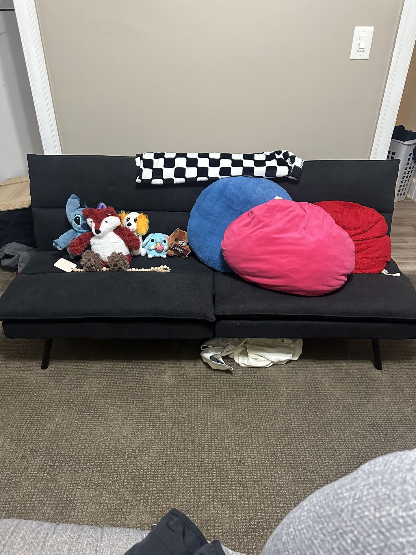 Black Futon Couch