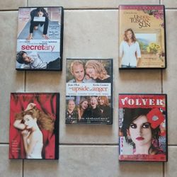 Romantic Drama DVD Lot Secretary Costner Cruz Spader
