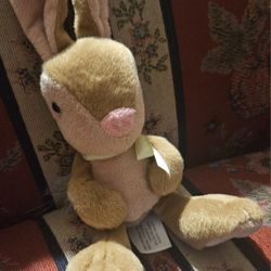 EASTER 2018 ANIMAL ADVENTURE TAN BUNNY RABBIT SOFT PLUSH ANIMAL TOY