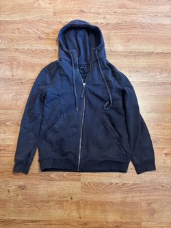 Helmut lang dark grey zip up