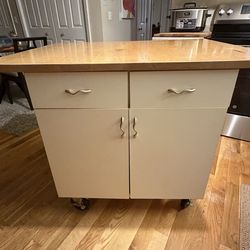 Kitchen Island on Casters