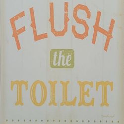 Cute Bathroom Sign