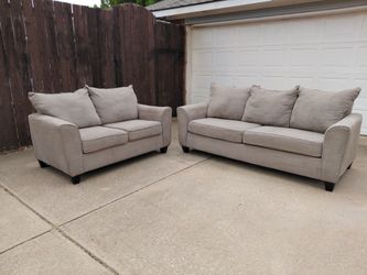 Couch & Love Seat (free delivery)