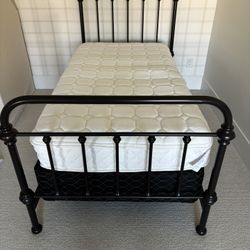 Twin Size Mattress With Box Spring And Bed Frame