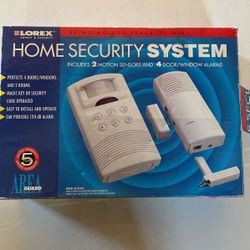 Loren. Home security system.