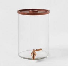3 glass beverage dispenser