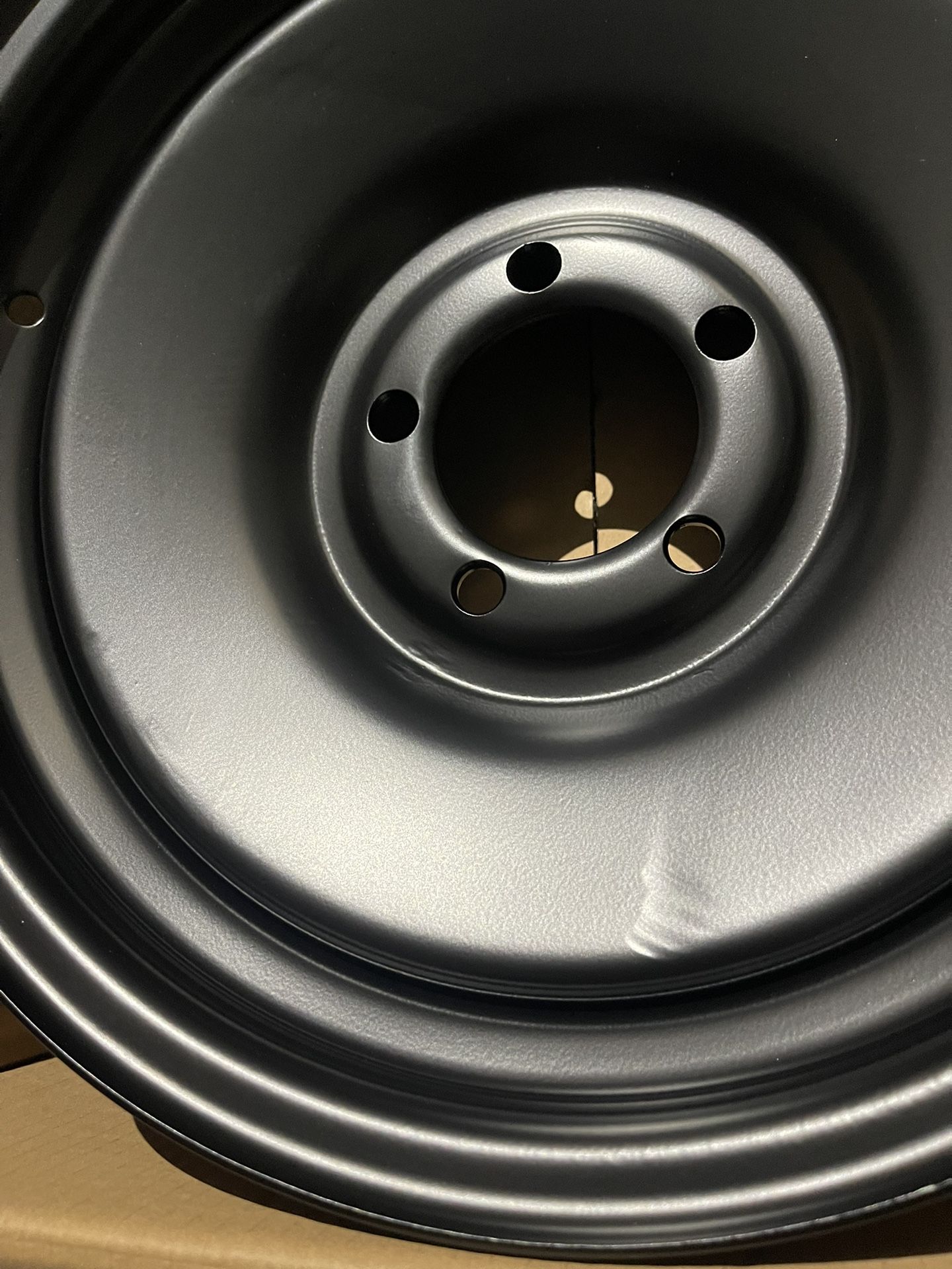 Set Of Four Steel Wheels Rat Rod Us Wheel 15x6 5x4.5 Bolt Pattern ...