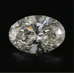 1.63 CT Oval Lab-Grown Diamond — G Color, VVS1, IGI Certified