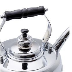 Tea Lover Simplex Kensington No 3 by Newey & Bloomer Chrome Traditional Tea Kettle