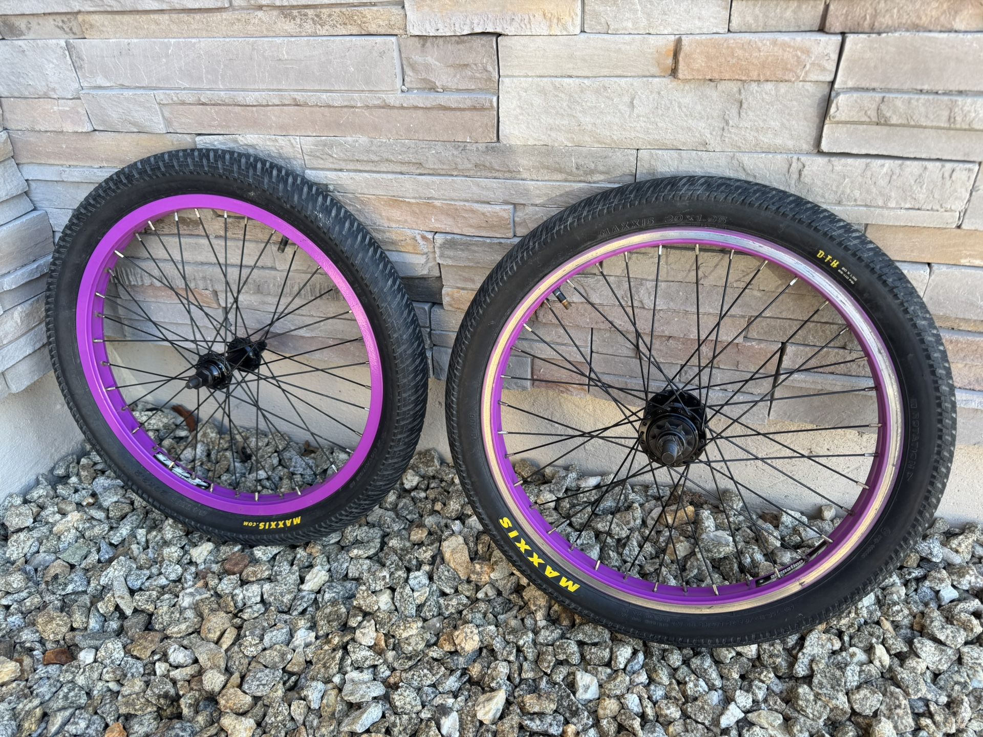 20” Alienation BMX Wheelset