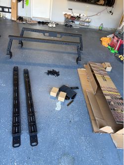 Truck bed rack