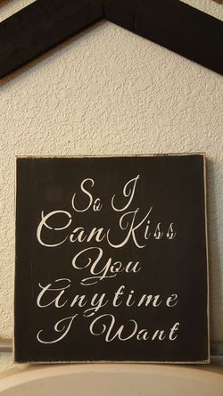 Handmade Sign