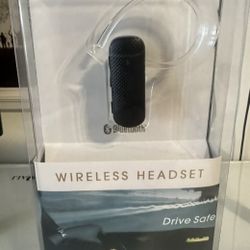 NEW WIRELESS HEADSET BLUETOOTH Emerson Wireless EM223 Handsfree. NIB