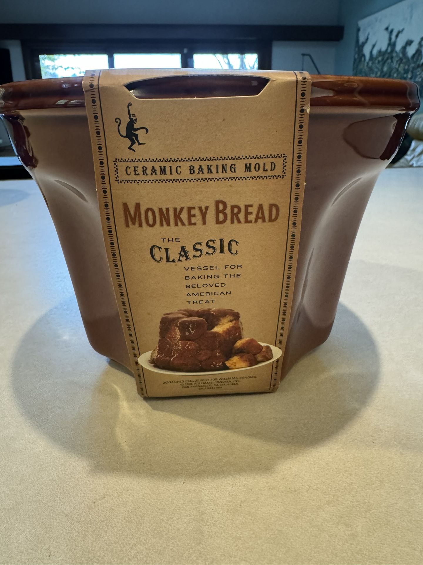 Williams Sonoma Monkey Bread Bowl Mold NIB