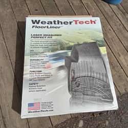 New Weather Tech GM Truck Floor Liners, For Carpet Floors Only, Great Condition. $20.00.