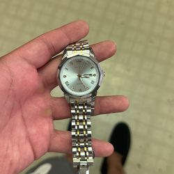 Olevs Two Tone Silver And Gold Accent Watch 