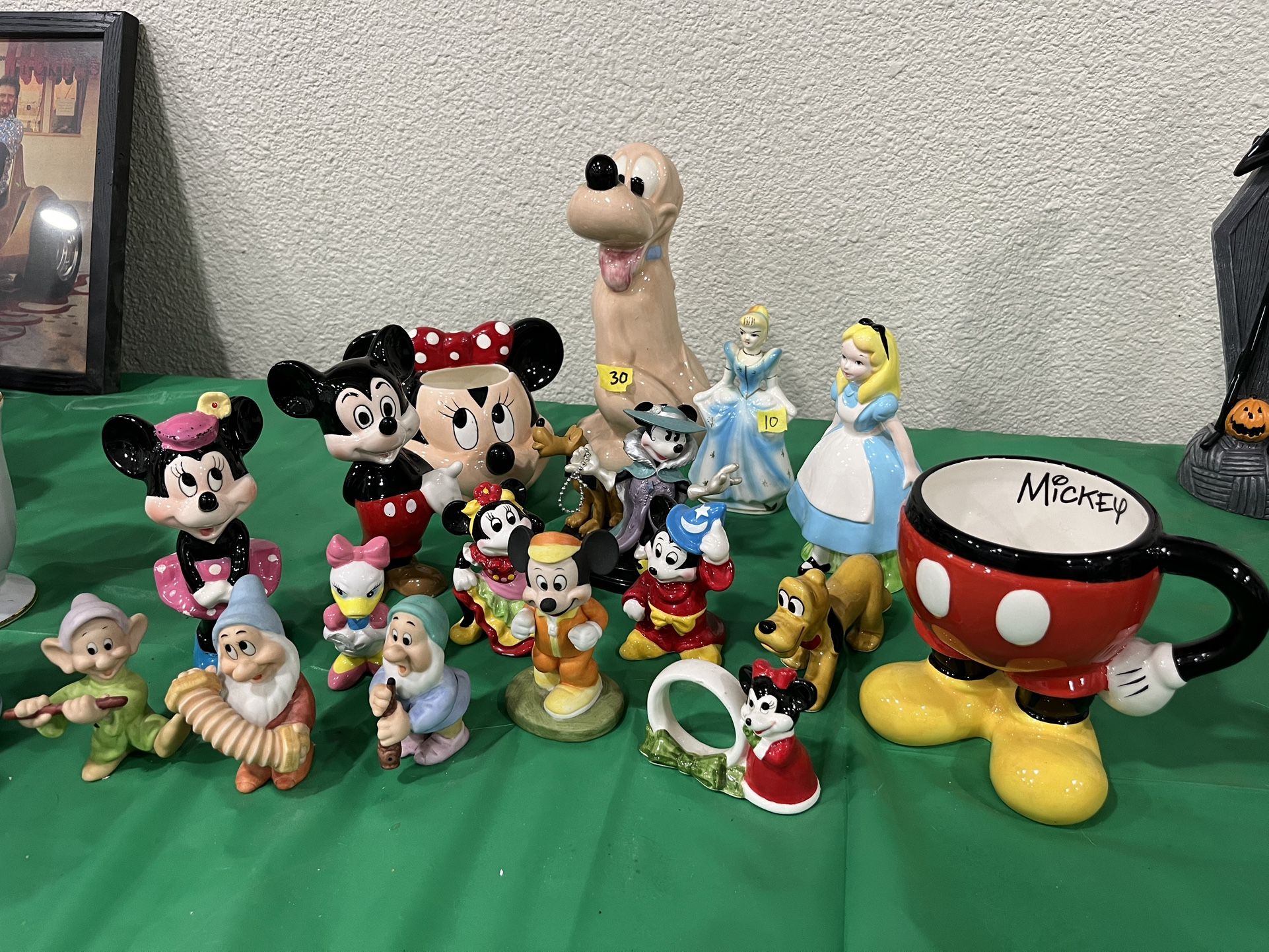 Lot Of Disney Ceramic Figures