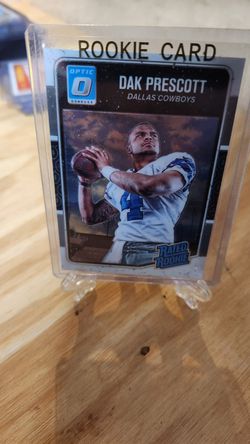 Dak Prescott Optics rated rookie white