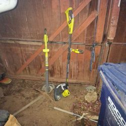 Ryobi Weed Wackers 80 For Both 1 Battery And No Charger As Is 