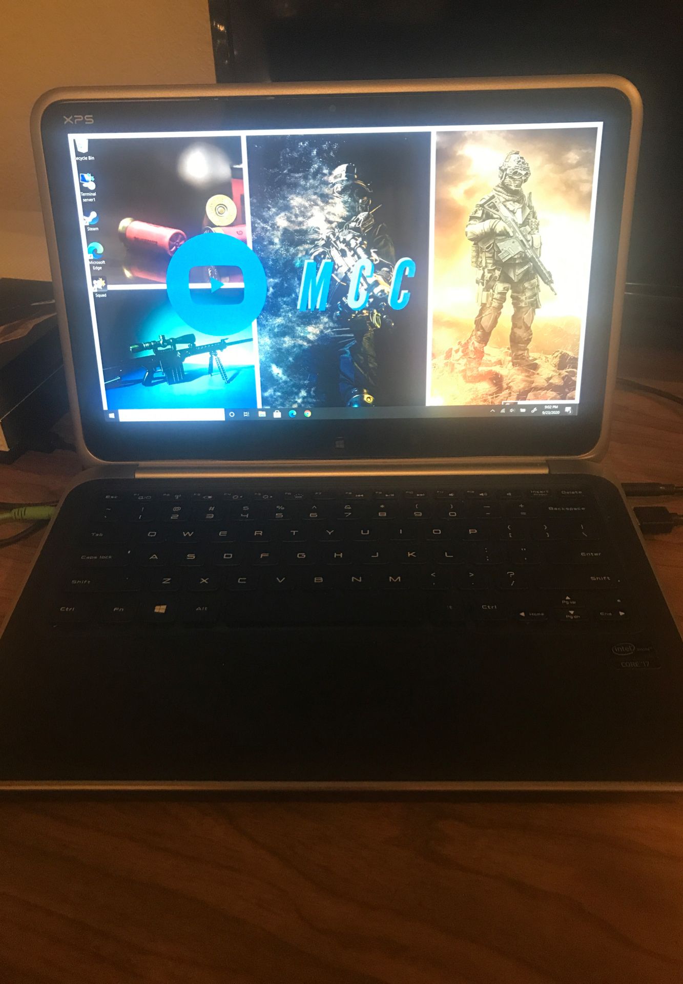 Dell XPS core seven laptop