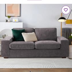 Grey Loveseat- BRAND NEW 