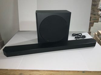 Samsung - HW-Q850D/ZA 7.1.2 Channel Wireless Dolby ATMOS Soundbar (NORear Speakers NO REMOTE ) w/ Q Symphony - Black 982