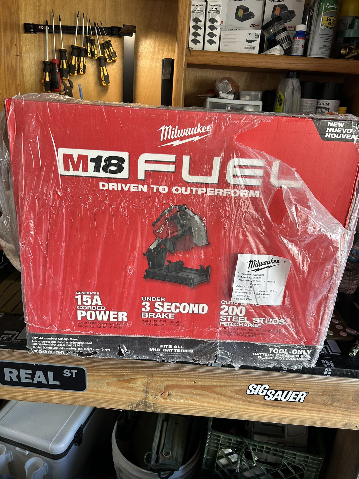 Milwaukee M18 Fuel Chop Saw