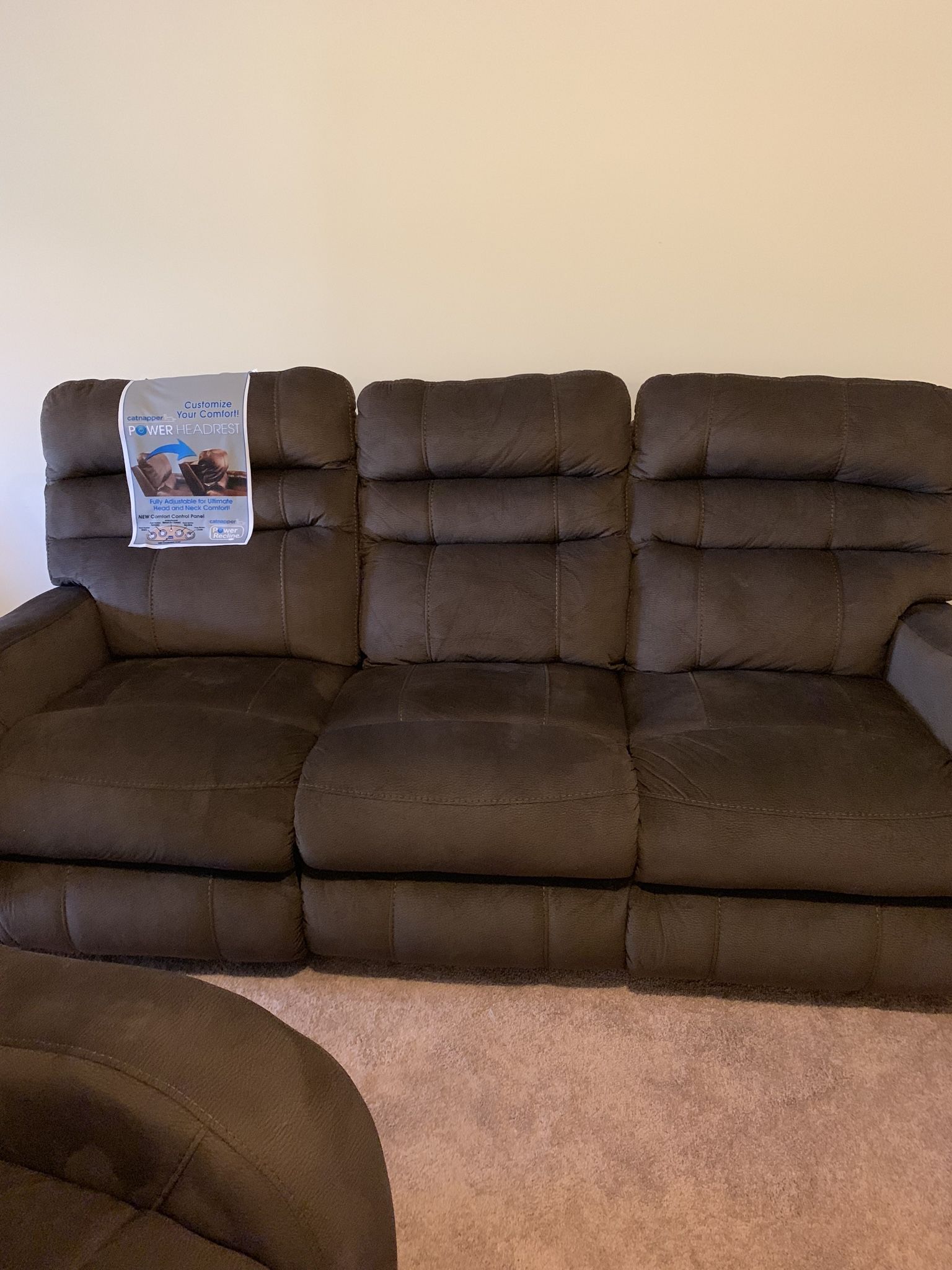 Reclining Couch- Brand New