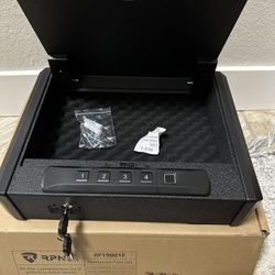 Quick-Access Pistol Safe with Biometric Fingerprint Lock