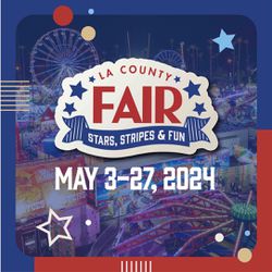 LA County Fair Tickets 12 Rides And 2 Games