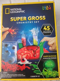 National Geographic Super Gross Chemistry Set 