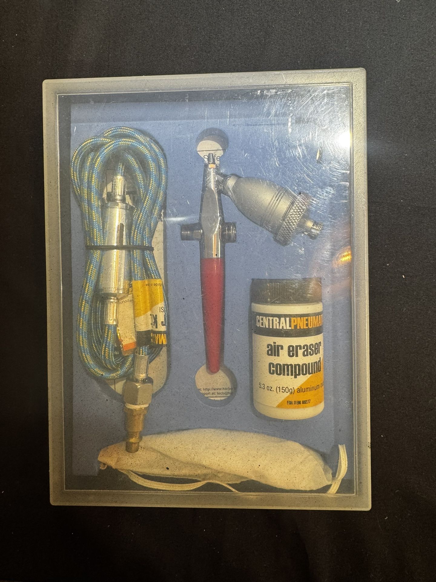 Central Pneumatic Airbrush Kit