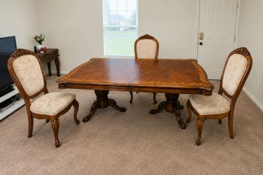 Large Cherry Wood Table