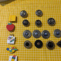 18 New Unique Button Covers 