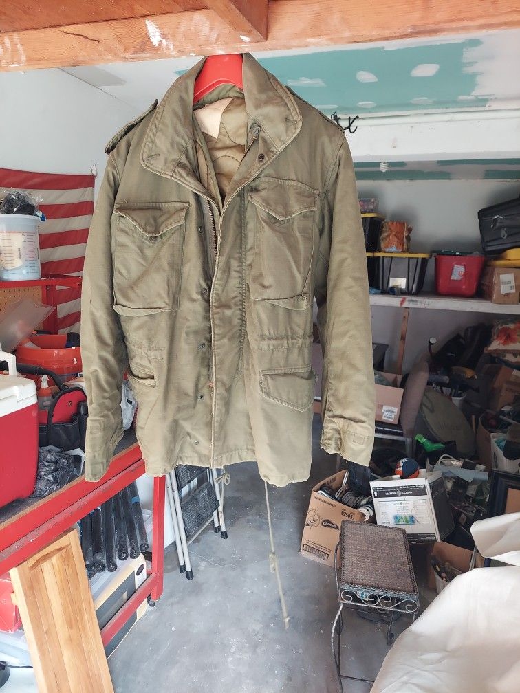 Army Jacket with Liner