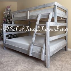Twin Bunk Bed And Mattress 