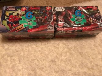 Marvel & star wars puzzles