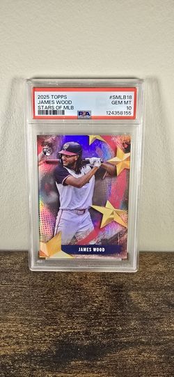 2025 Topps James Wood Stars Of Mlb RC