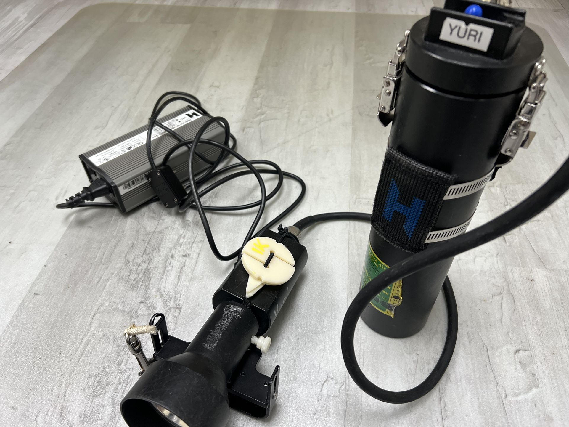 Halcyon Explorer 9A, 21-watt HID Scuba Light