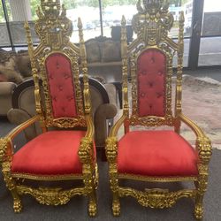 2 King Chairs