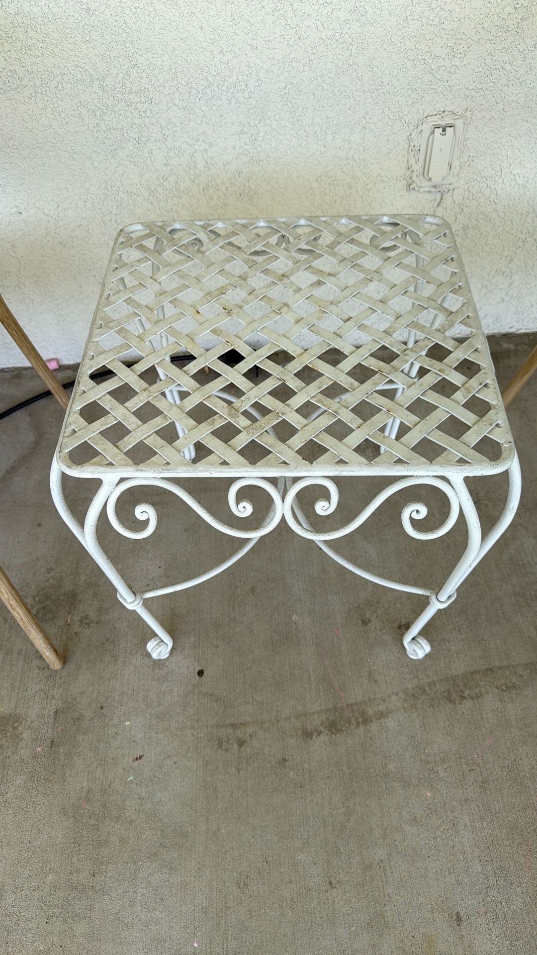 Sturdy Metal Table