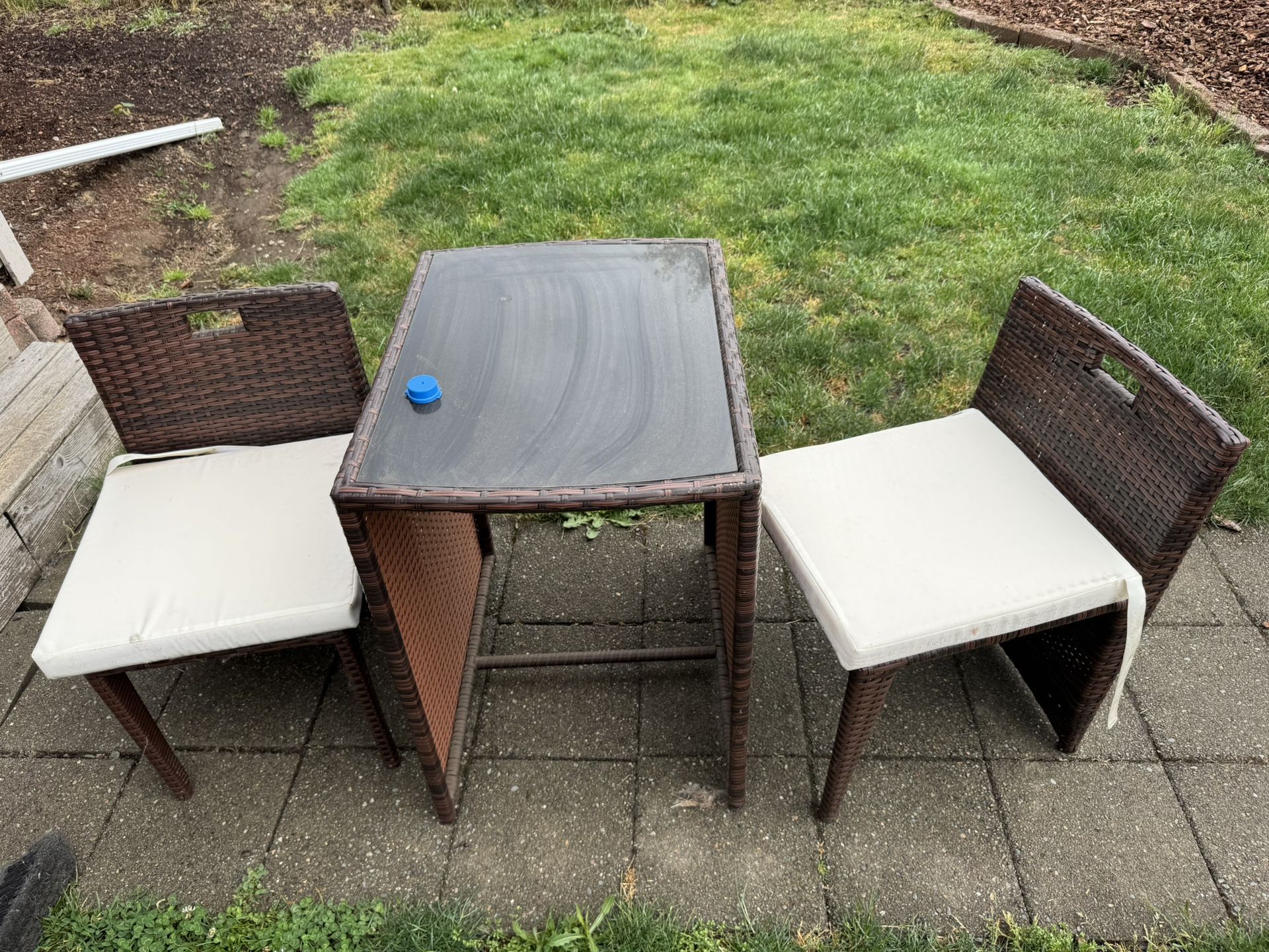 2 Chair Patio Set