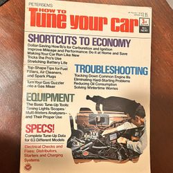 1974 Petersen’s “How To Tune Your Car” 3rd Edition.