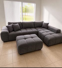 GREY BUBBLE SECTIONAL 🩶🛋️🩶