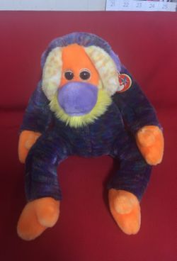 TY Beanie Babies 2001 Bananas monkey 🐒