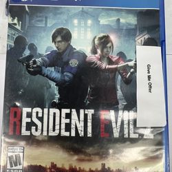 Game CD PS4 Resident Evil💰🤑✅$10